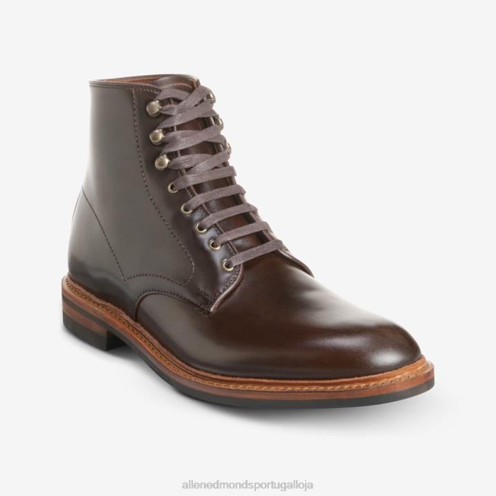 bota higgins mill com couro cordovan shell 848L290 cordovão marrom homensAllen Edmonds