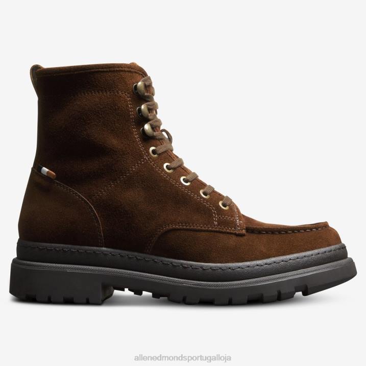 bota sawyer com cadarço e resistente a intempéries 848L420 camurça rapé homensAllen Edmonds