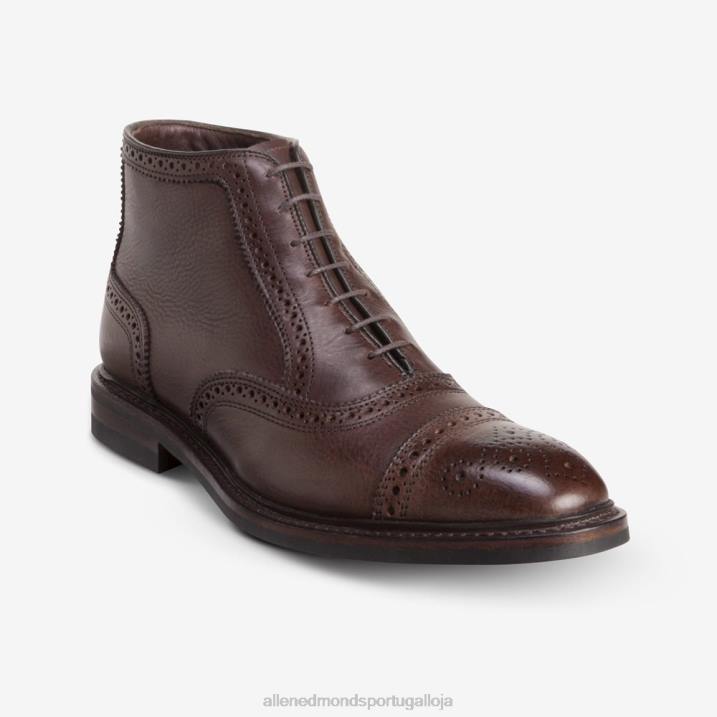 hamilton bota oxford cap toe 848L131 marrom caído homensAllen Edmonds