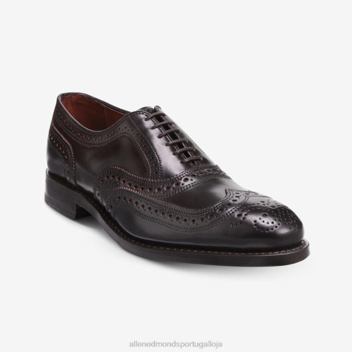 sapato social cambridge shell cordovan wingtip 848L325 marrom homensAllen Edmonds