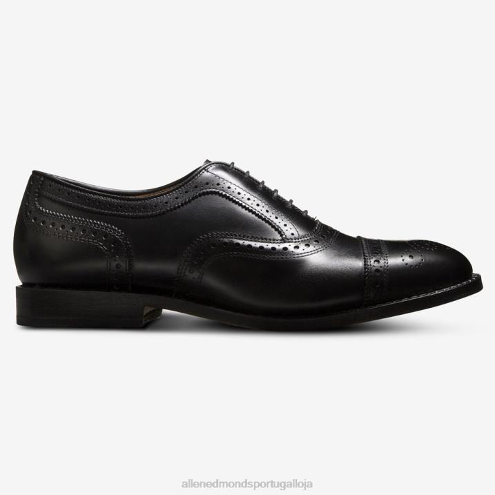sapato social oxford cap toe 848L274 preto homensAllen Edmonds