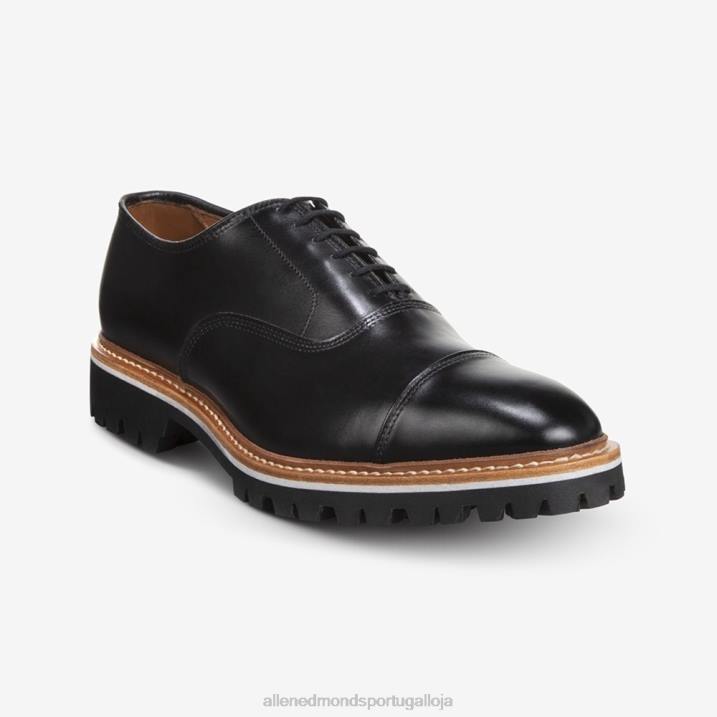 sapato social com cano alto da park avenue 848L40 couro preto homensAllen Edmonds