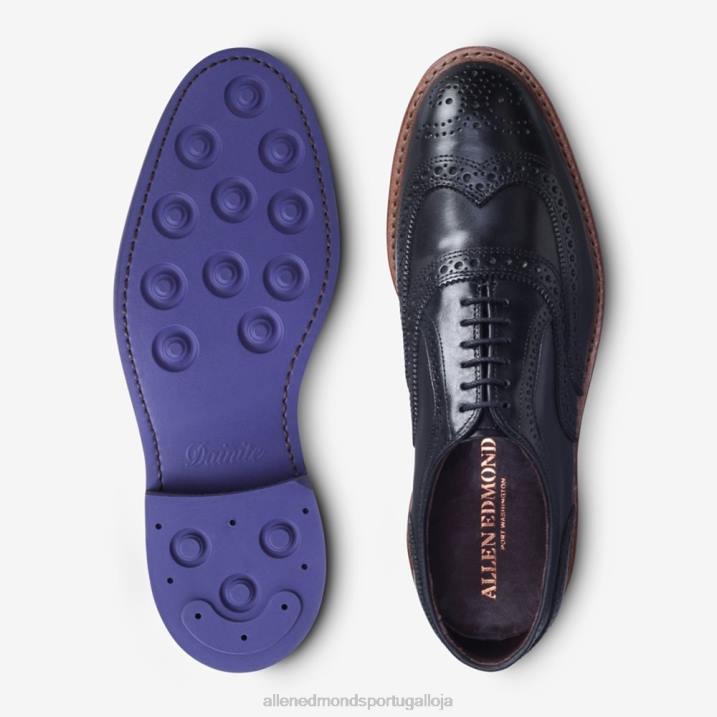 sapato social mctavish wingtip oxford 848L108 preto homensAllen Edmonds