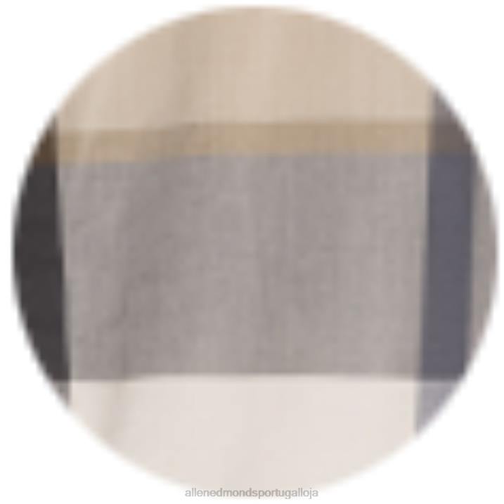 camisa sob medida barbour harris 848L539 bronzeado unissexAllen Edmonds