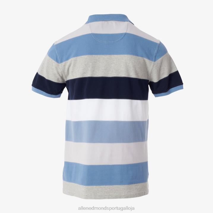 pólo barbour stranton 848L232 azul unissexAllen Edmonds