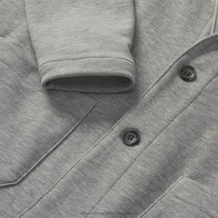 blazer malha howard 848L172 cinza unissexAllen Edmonds